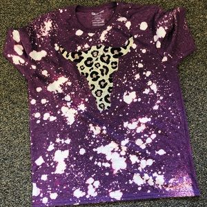 Leopard bull head tee